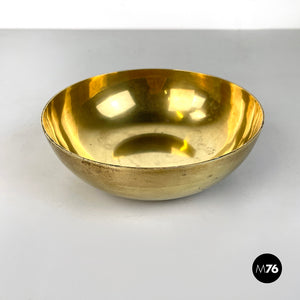 Brass round bowl, 1950s