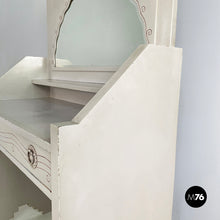 Load image into Gallery viewer, Console with mirror in gray wood by Gino Maggioni for Atelier Borsani Varedo, 1920-1930s
