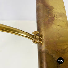 画像をギャラリービューアに読み込む, Adjustable table lamp in brass, 1920s
