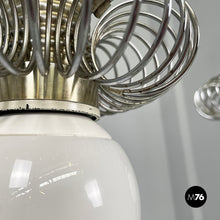 Load image into Gallery viewer, Chandeliers in metal, 1980s
