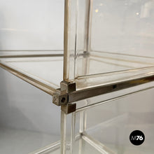 Carica l'immagine nel visualizzatore di Gallery, Bookcase with lamp in plexiglass, 1970s
