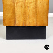 Load image into Gallery viewer, Wooden square pedestals with wavy profile, 1960s
