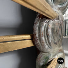 画像をギャラリービューアに読み込む, Wall mirror in wood, 1950s
