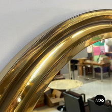 画像をギャラリービューアに読み込む, Wall mirror in brass, 1950s
