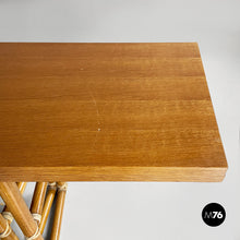 Load image into Gallery viewer, Dining table or console by Lyda Levi for McGuire Company, 1970s
