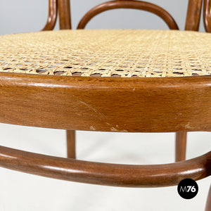 Chair in straw and wood, 1900-1950s