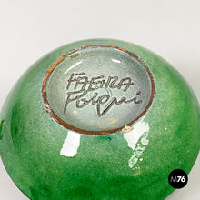 Carica l'immagine nel visualizzatore di Gallery, Green ceramic vase, 1960s
