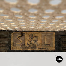 Charger l'image dans la galerie, Chairs in straw and wood for Sautto e Liberale, 1930s
