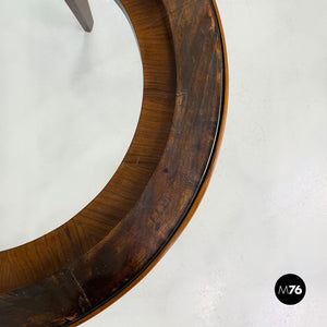 Round wooden coffee table, 1930s
