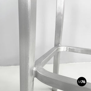 Stool in aluminum by Philippe Starck for Emeco, 2000s
