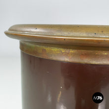 Load image into Gallery viewer, Bronze and metal umbrella stand, 1950s
