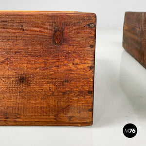 Wooden crates, 1920s