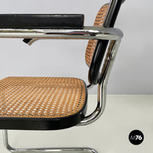 画像をギャラリービューアに読み込む, Chair with armrests Cesca by Marcel Breuer for Gavina, 1960s
