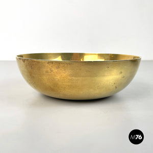 Brass round bowl, 1950s