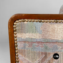 Load image into Gallery viewer, Sofa in fabric and wood, 1930s
