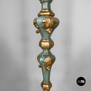 Floor lamp in wood, 1940s
