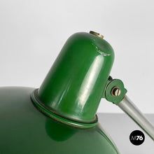 Carica l&#39;immagine nel visualizzatore di Gallery, Table lamp in green metal, 1950s
