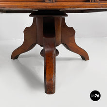 Load image into Gallery viewer, Revolving wooden bookcase, 1940s
