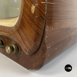 Wooden television by Vega, 1950s