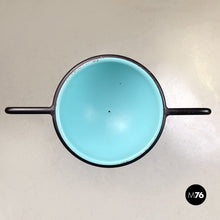 Charger l&#39;image dans la galerie, Floor ashtray light blue and black
