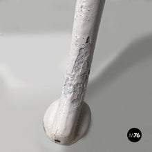 Load image into Gallery viewer, Wooden and white cast iron bench, 1930s
