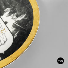 将图片加载到图库查看器，Decorative plate Osram by Fornasetti, 1970s
