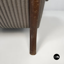 将图片加载到图库查看器，Armchair and pouf by Eugenio Gerli for Tecno, 1960s
