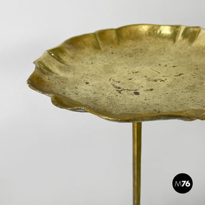 Ashtrays in brass and marble, 1950s