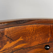画像をギャラリービューアに読み込む, Chairs in wood and fabric, mid 19th century
