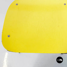 Load image into Gallery viewer, Chairs Paulista in yellow, red, black formica and black metal, 1960s
