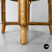 Load image into Gallery viewer, Stool in rattan, 1960s
