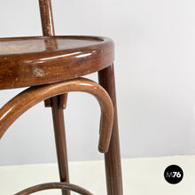 Carica l&#39;immagine nel visualizzatore di Gallery, High bar stool in wood, 1900-1950s
