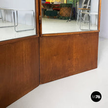 Load image into Gallery viewer, Self-supporting floor mirror in wood, 1940s
