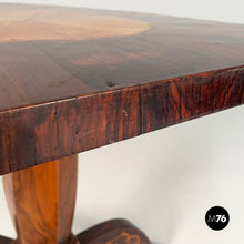 Carica l'immagine nel visualizzatore di Gallery, Inlaid wooden dining table, mid-1800s
