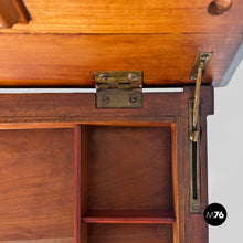 将图片加载到图库查看器，Console with mirror in wood, 1930s
