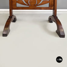 Carica l&#39;immagine nel visualizzatore di Gallery, Coffe or side table in wood and brass, 1900s
