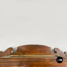 Load image into Gallery viewer, Wall display cabinet in wood and glass, early 1900s
