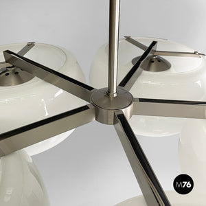 Chandelier Pentaclinio by Vico Magistretti for Artemide, 1970s