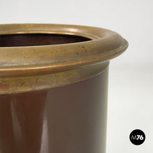 Load image into Gallery viewer, Bronze and metal umbrella stand, 1950s
