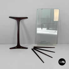 Charger l'image dans la galerie, Coffee table in wood and glass , 1950s
