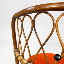 Load image into Gallery viewer, Rattan cockpit armchairs, 1970s
