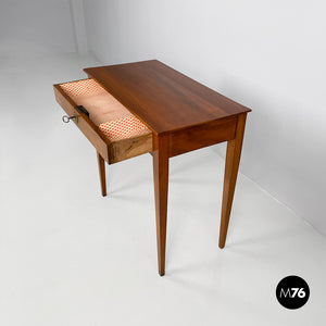 Wooden desk with drawer, 1750s