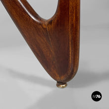 Carica l&#39;immagine nel visualizzatore di Gallery, Coffe table in glass and wood, 1950s

