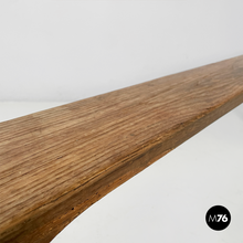 Carica l&#39;immagine nel visualizzatore di Gallery, Narrow solid wood bench, 1930s
