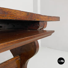 Carica l'immagine nel visualizzatore di Gallery, Wooden refectory dining table, 1700s
