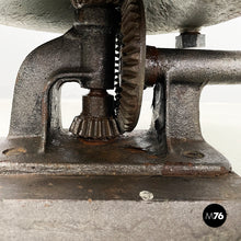 Load image into Gallery viewer, Table butter making machine in dark gray metal by Ing. Carlo Sioli, 1900-1950s
