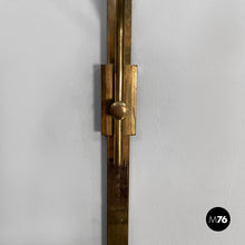 Charger l&#39;image dans la galerie, Candle holder in brass and mirror, 1950s
