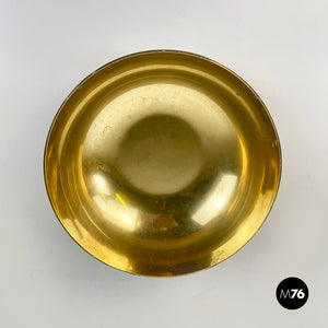 Brass round bowl, 1950s