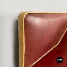 将图片加载到图库查看器，Wall console in burgundy and beige sky, 1950s
