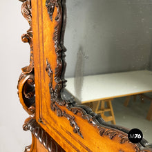 Carica l'immagine nel visualizzatore di Gallery, Sideboard with mirrors in turned wood, 1930s
